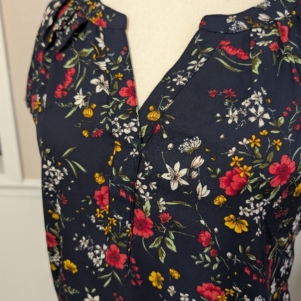 2/$10 Papermoon Reece Mixed Media Blouse - Picture 3 of 7